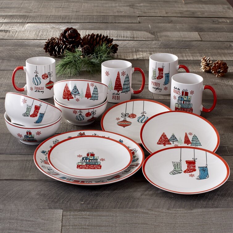 Santa clearance dinner plates